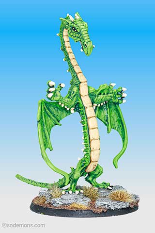 01-327 Rearing Fire Drake