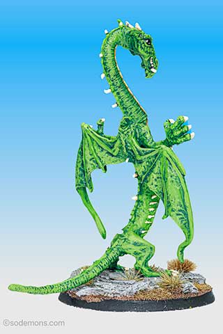 01-327 Rearing Fire Drake