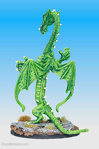 01-327 Rearing Fire Drake