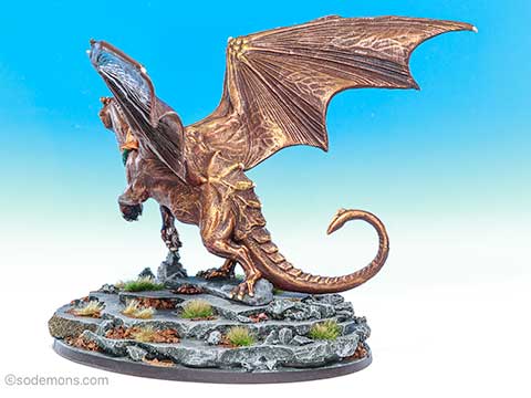 Ral Partha 01-501 Bronze Dragon of Pern