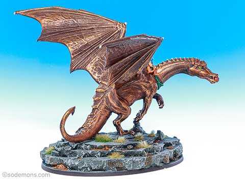 Ral Partha 01-501 Bronze Dragon of Pern