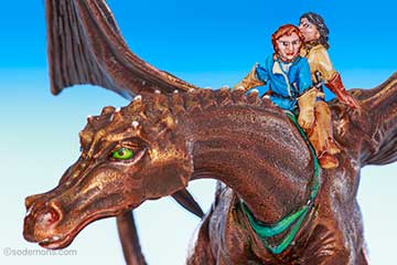 Ral Partha 01-501 Bronze Dragon of Pern