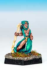 98-001d Witch with Snake Staff 