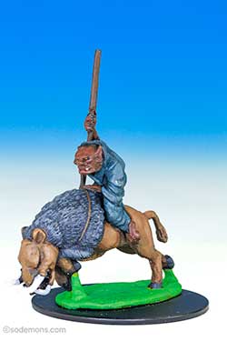 Tusk Rider with Spear on Tusker