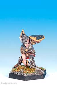 Knight parrying Blow