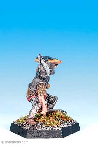 Knight parrying Blow