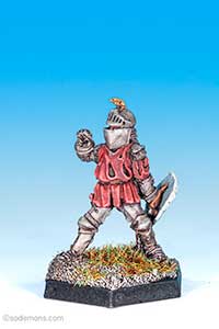 Disarmed Knight dodging Attack