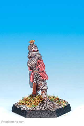 Disarmed Knight dodging Attack