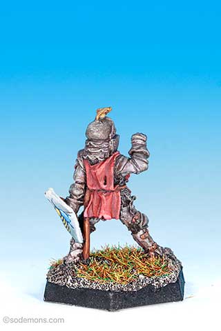 Disarmed Knight dodging Attack