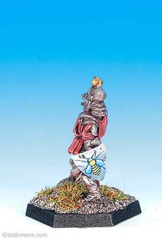 Disarmed Knight dodging Attack