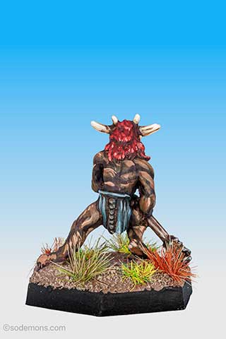 RQB01 Broo in Loincloth with 2-Handed Mace