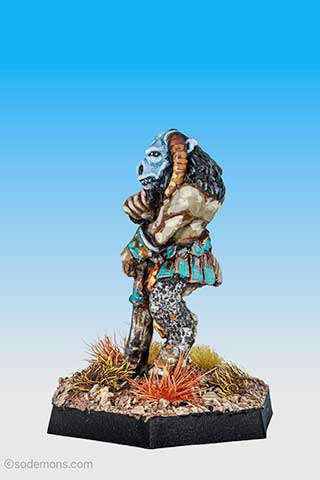 RQB12 Commander Rubbing Chin