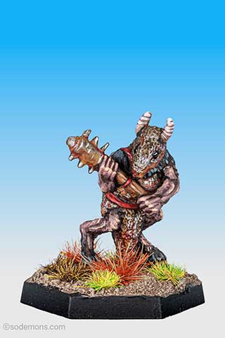 RQB14 Broo In Chainmail Hood with Mace