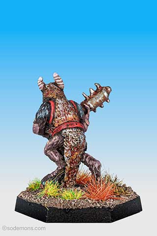 RQB14 Broo In Chainmail Hood with Mace