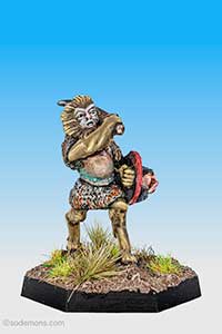 RQB30 Lion Broo With Severed Head Shield