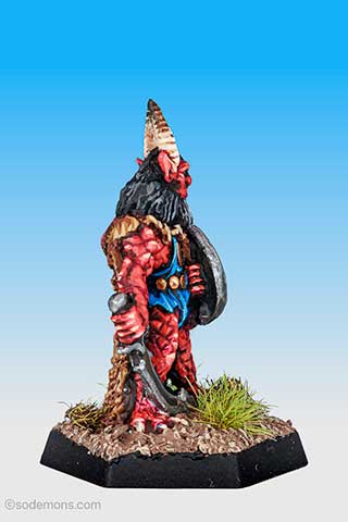 RQB36 Scaly Broo with Scimitar & Shield