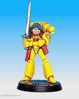 RT601-01 Female Warrior Jayne