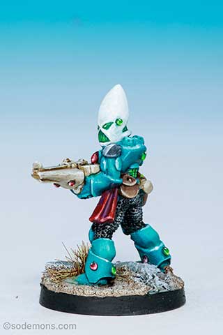 Eldar Guardian with Shuriken Catapult 1
