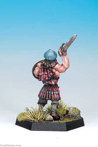 Clansman with Sword