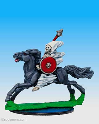 FF66 Skeleton Rider on Horse of Hell
