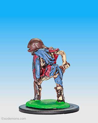 FTS1 Skeleton advancing with Sword and Shield