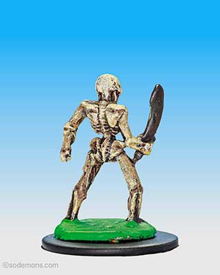 FTS2 Skeleton attacking with Scimitar