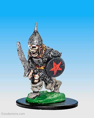 Skeleton with Sword & Shield