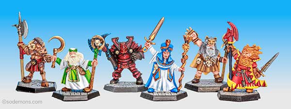 Dungeon of Doom Characters