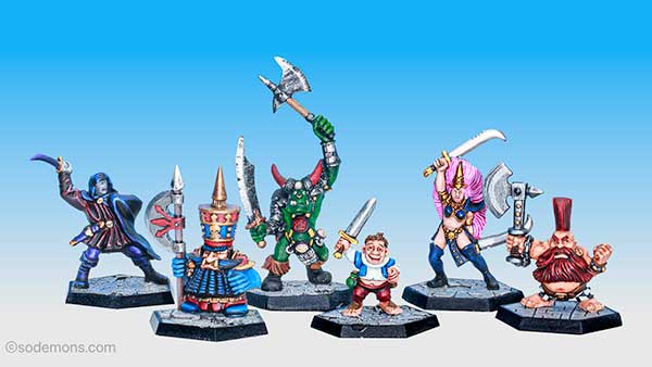 City of Adventure Characters