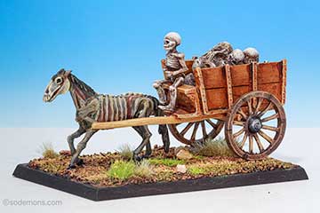 Minifigs VFW42 Undead Cart