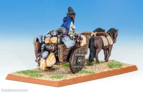 FAX1 Adventurer's Wagon Driven by a Wizard