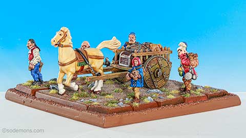 Empire Baggage Train with crew