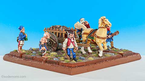 Empire Baggage Train with crew