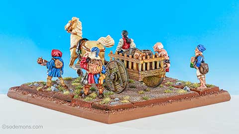 Empire Baggage Train with crew