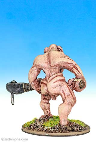 FF16-1 Giant Troll attacking with Spiked Club