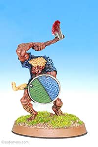 FTT5 Troll in Furs with Axe and Shield