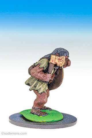 Dark Troll with Large Axe