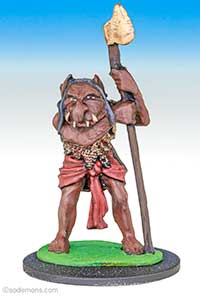 Great Troll with Poleaxe