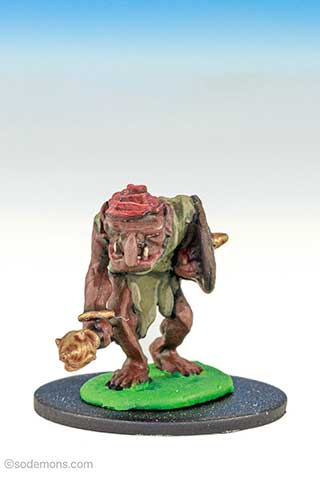 Trollkin with Light Mace