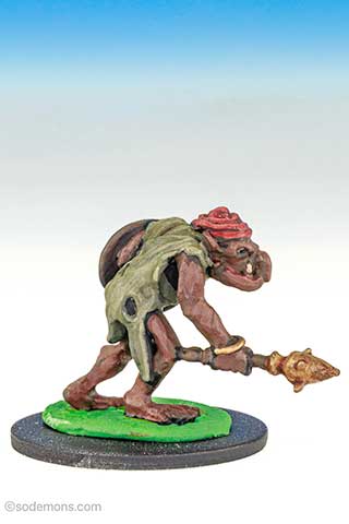 Trollkin with Light Mace