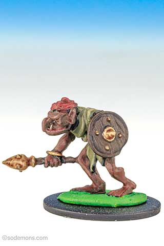 Trollkin with Light Mace