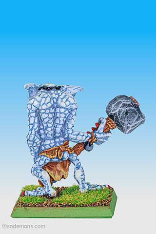 Stone Troll with Stone Hammer