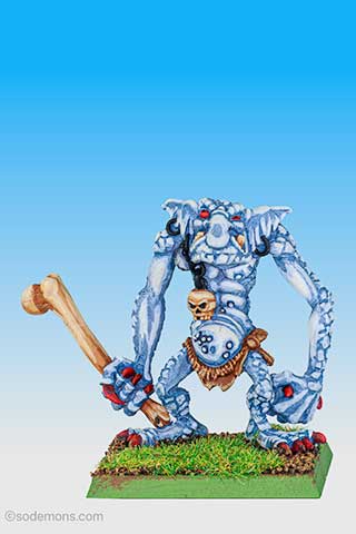 Stone Troll with Bone Club