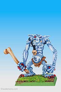 Stone Troll with Bone Club