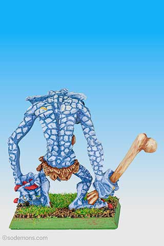 Stone Troll with Bone Club