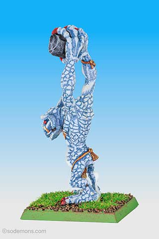 Stone Troll with Rock