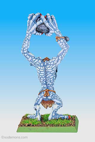 Stone Troll with Rock