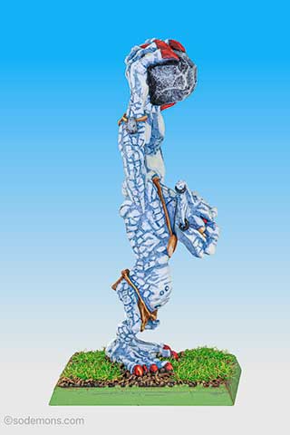 Stone Troll with Rock