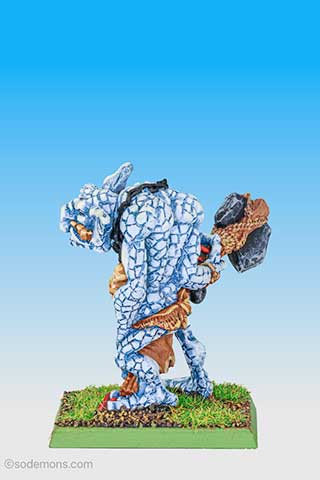 Stone Troll with Two Handed Axe