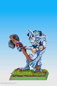 Stone Troll with Two Handed Axe